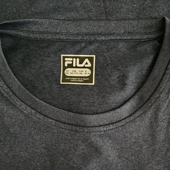 Men's - Fila dark blue t-shirt - Picture 2 of 5